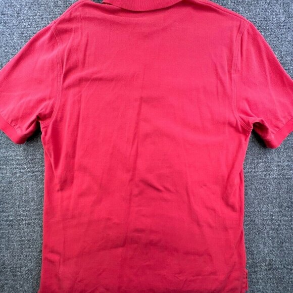 Brooks Brothers Polo Shirt Short Sleeve Red Medium Performance Polo Cotton - Picture 9 of 9